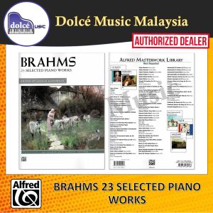 Alfred - Brahms - 23 Selected Piano Works