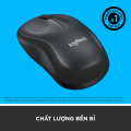 Chuột không dây Logitech M220 Silent giảm ồn - USB 2.4GHz, pin 18 tháng, thiết kế thuận 2 tay, phù hợp PC/ Laptop.