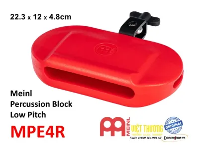 Mõ trống chính hãng Meinl Percussion Block MPE3BK MPE4R MPE5NG