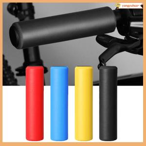 yangyuhua 1Pair Silicone Cycling Bicycle Grips Outdoor MTB Mountain Bike Handlebar Grips Cover Anti-slip Strong Support Grips Bike Part