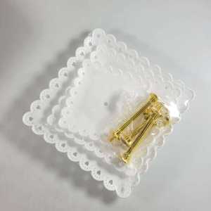 Rak Kue dessert lebaran  Susun 3 Tingkat Detachable Plate Cake Stand Display