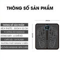 Máy massage bàn chân thảm massage chân ems xoa bép bấm huyệt bàn và bắp chân giúp giảm đau mỏi chân thảm mát xa chân thông minh màn hình ledThảm massage chân EMS giúp lưu thông khí huyết, giảm đau mỏi chân, chăm sóc sức khỏe. 