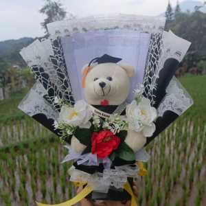 BUKET UANG KOSONG DAN BONEKA ISI 10 SLOTBUKET MURAH REALPICK / BUKET WISUDA UANG KOSONG / BUKET HADIAH ANNIVERSARI / BUKET ULANG TAHUN / CRI BUKET