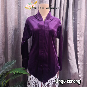Kebaya kartini bludru polos (A5)