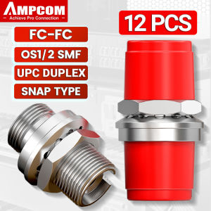 FC-FC chuyển đổi sợi quang ampcom đơn mode UPC mặt bích Đầy đủ loại D nhỏ dây Cáp Quang đơn mode viễn thông cáp quang khớp nối khung phân phối (1/12 cái/gói)