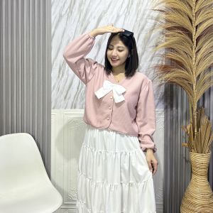 SHINE FASHION- ELIVE TOP BLOUSE PITA / ATASAN BLOUSE PITA KOREAN STYLE -PN