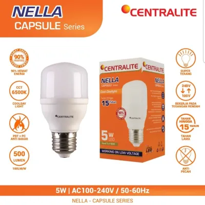 CTL NELLA 5W CD PUTIH / LAMPU LED CAPSULE CTL NELLA 5W / BOHLAM CAHAYA PUTIH CD
