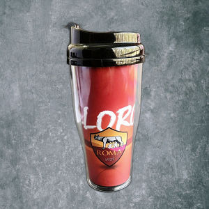 Aksesoris Bottle Minum Club Sepakbola AS ROMA Bahan Plastik Food Grade