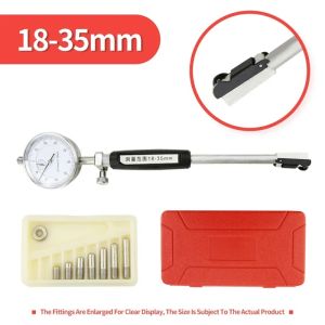 15-35-50-160mm Bore Dial Bore Gauge Dial Indicator Inner Diameter Gauge Measuring Rod Probe Micrometer Measuring Tool