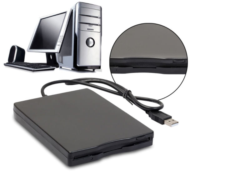 USB Floppy Disk 3.5" 1.44 MB FDD Floppy Disk Drive External Portable