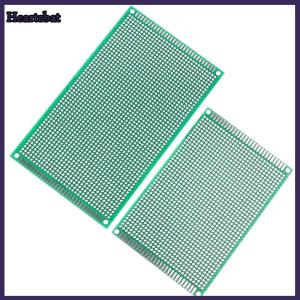 [Heartsbat] Tấm nguyên mẫu 8x12 9x15 cm 2 lớp 9x15cm bảng phổ quát hai mặt 2.54mm màu xanh lá cây