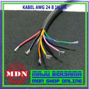Kabel AWG 24 8 Jalur Original