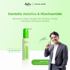 Reglow Facial Wash SkinCare Pencerah Pelembab Penghalus Pelembab Kulit Glowing Atasi Flek Hitam