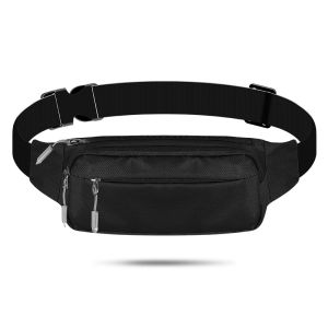 OLIKEI Outdoor Sports Waist Pack Waterproof Running Waist Bag for Men Women High Quality Fitness Jogging Belt Bag Mobile Phone Pouch