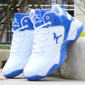 Mens shoes 2020 new casual Korean basketball shoes leather high top thick bottom waterproof sneakers