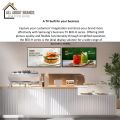 SAMSUNG LH43BEDHVGKXXS 43inch TV Smart BED-H 4K | Business + Home | 3 side bezel-less. 