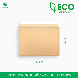 MPB - Combo 100 phong bì giấy carton đóng hàng - Nhiều size | Magix Packaging
