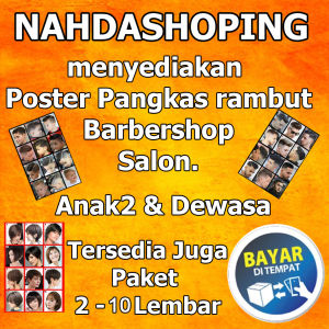 Poster Salon Kecantikan Khusus Cewek Dewasa Desig Terbaru & Terlaris Poster Tunggal