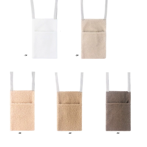 Versatile Bedside Organizers Portable Storage Bag for Cribs & Strollers Practical and Stylish Solution Polyester Bag