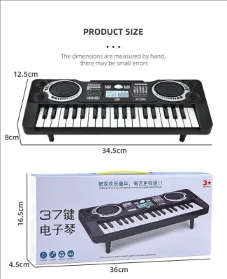 37/61 Keys Keyboard Piano Toys Professional Childrens Electronic Piano Portable Kid Musical Instrument