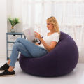 Bean Bag Chair for Kids, Teens, and Adults Includes Removable and Machine Washable Cover（red、brown、blue）. 