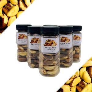 Brazil Nuts in a bottle(200ml bottle size) - ideal for gift-imported from Peru