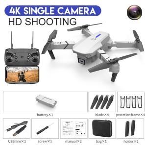 【COD&24H to ship】2025 New E88 Pro Drone 4K HD dual camera WiFi remote control portable mini drone record video Chargeable Folding