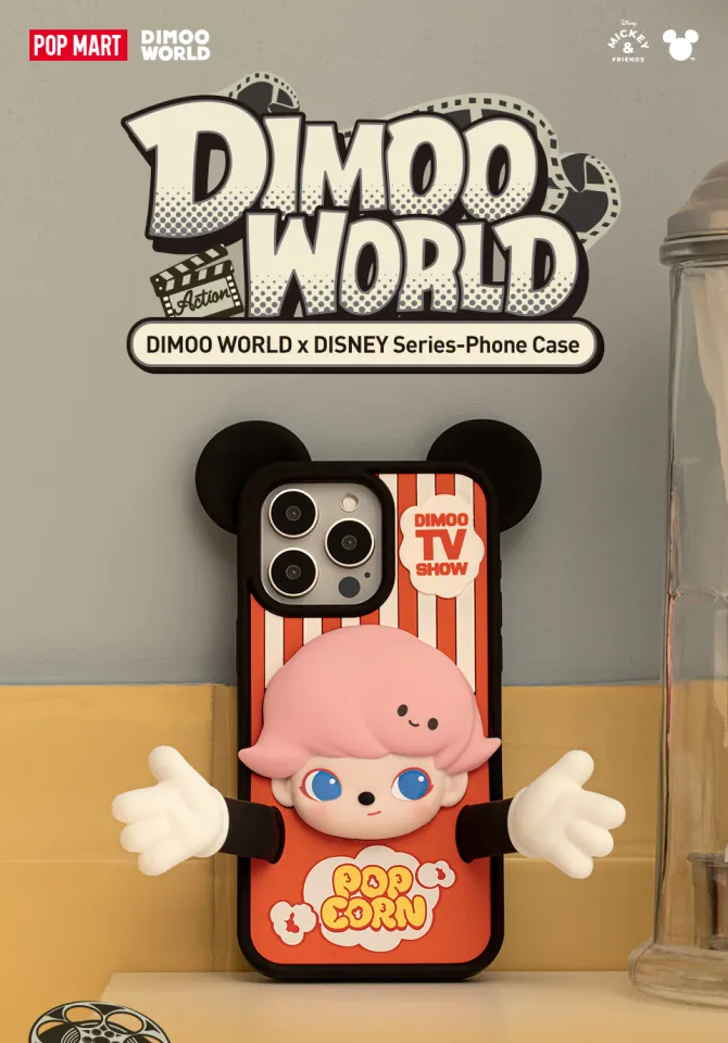 POP MART DIMOO WORLD × DISNEY Series-Phone Case (for iPhone 15 Pro