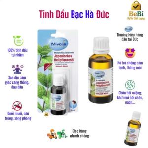 Tinh dầu thiên nhiên Bạc Hà Japanisches Heilpflanzenöl giúp Thư giãn Giảm căng thẳng Thông mũi