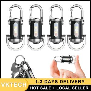 ไฟฉายคีย์เชน COB LED กันน้ำ น้ำหนักเบาใช้งานง่ายสำหรับตั้งแคมป์และเดินป่าในเวลากลางคืน