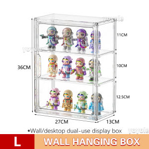 Wall Popmart Display Box Acrylic Display Box Display Case Figurine Storage Box Lego Organiser