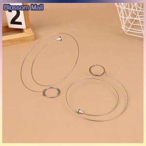 [Blossom] 1Pc Stainless Steel Wire Eye Loupe Eyeglasses Holder Watch Repair Easy To Stuck Magnifier Eyepiece Steel Ring Accessories