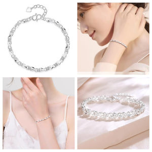 Vòng Đeo Tay Nữ Cỏ 4 Lá  Lắc Tay Nữ Đẹp Sang Trọng Quí Phái VTCO4LAHEART21