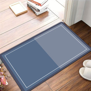 1pc Bath Mat Diatomite Mat Bathroom Mat Kitchen Rug Non Slip Quick Drying Absorbent Mat
