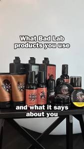 Ready stock 🇲 🇾 BAD LAB Hair Styling Hair Wax/Hair Pomade/Hair Clay