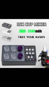 Anti-Sedimentation Tattoo Ink Pigment Stirrer Electric Ink Mixer Lab Mixing Eyelash Adhesives Vortexer for Tubes