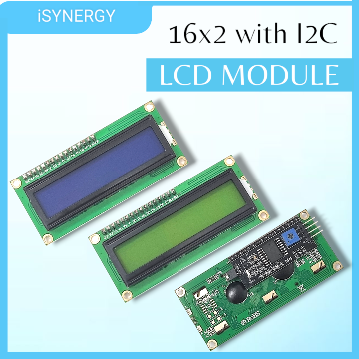 16x2 LCD MODULE DISPLAY 1602 WITH I2C ARDUINO | Lazada PH