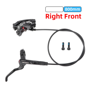 MEROCA M4 MTB Hydraulic Disc Brake 4 Piston With Cooling Full Meatal Pad CNC Tech Mineral Oil For AM Enduro Bicycle E4 ZEE M8120