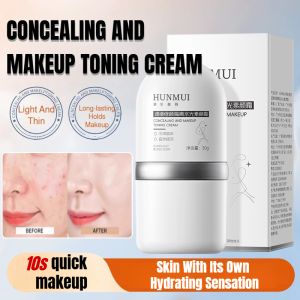 Lightweight Hydrating Facial Cream Whitening Bare Face Cream Three-In-One Foundation Spot Corrector Skin Care