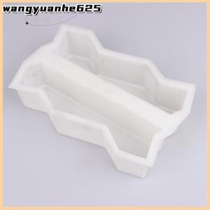 [WYH Store] 👗 Diy Path Maker Plastic Brick Mold Paving Pavement Walkway Molds Path Maker Middle Of Hole Shape Garden Path Concrete