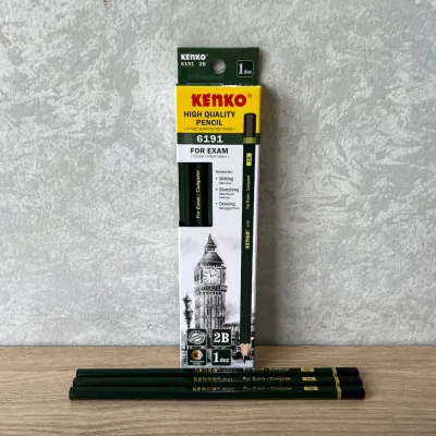 SOS Pensil KENKO 6191 2B (12 pcs) / Pencil
