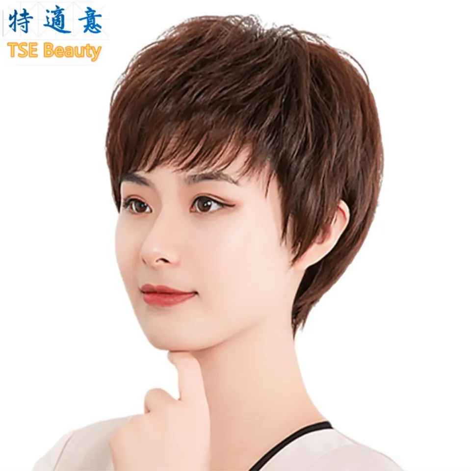 Short hair outlet wigs real hair