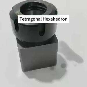 ZZSA High Precision Hard Steel Spring Collet Chuck Seat Square/Hexagon ER25 ER32 ER40 for CNC Lathe Engraving Cutting Machine Holder J6H9P
