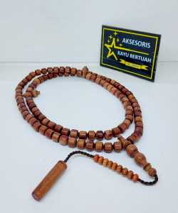 tasbih kayu bidara arab butiran tabung model terbaru