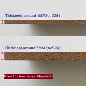 ARHD Shiplap MDF Board Feature Wall Batten Wall Accent Wall 3MM / 6MM board papan board home decoration Kayu deco Dinding