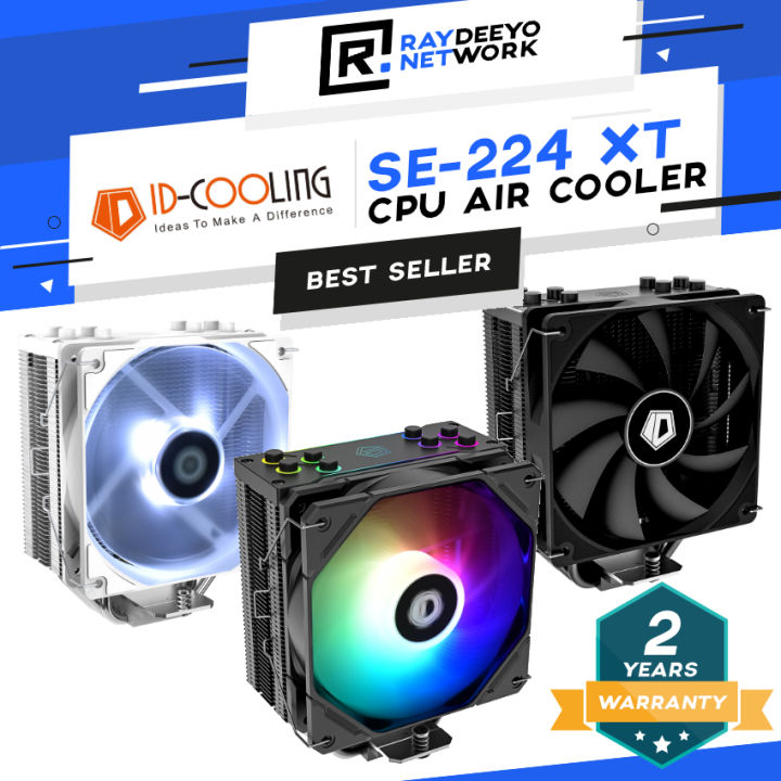 ID-COOLING SE-224 XT ARGB CPU Air Cooler (LGA 1700 Bracket Included ...