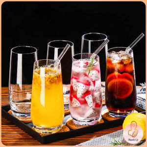 THUMBS UP แก้วเหล้าวิสกี้ 360 ml แก้วเรียบง่าย วัสดุแก้วทนความร้อน ถ้วยน้ำผลไม้ Whisky Glass