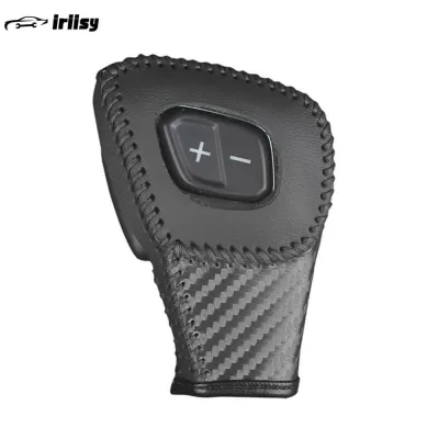 iriisy Car Gear Leather Interior Gear Shift Knob Head Cover Leather LHD Sticker Accessories for Ford Everest Ranger Review 2020 - 2023