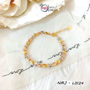 Lắc Tay Thời Trang Nữ L3124 Thiết Kế Chuỗi Bi 3 Màu Cực Xinh