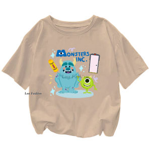 Lau Fashion - KAOS WANITA OVERSIZE MONSTERS INC DISNEY PIXAR / KAOS TUMBLR /KAOS WANITA KEKINIAN / KAOS WANITA OVERSIZE / KAOS KEKINIAN / KAOS 2023